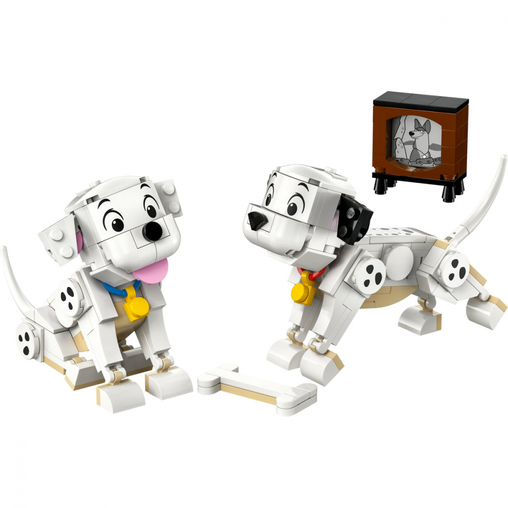  LEGO Disney Căţeluşii Lucky şi Penny din 101 dalmaţieni pentru copii cu varsta de 6 + ani [9]