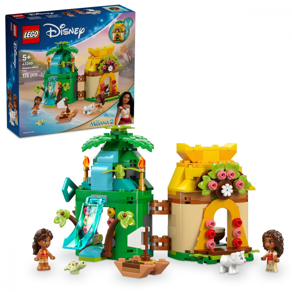 Lego disney distractie pe insula moanei 43260, varsta de la 5 ani la 7 ani [9]
