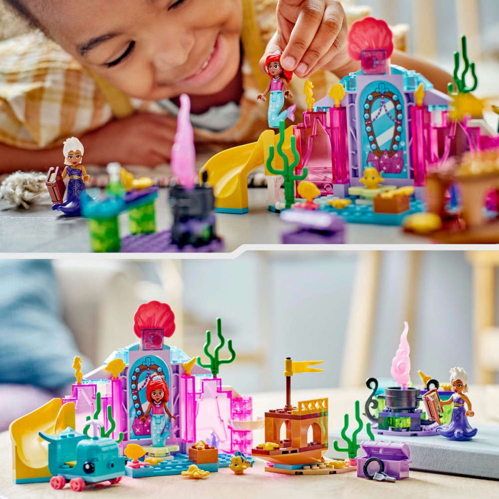 LEGO Disney Pestera de cristal a lui Ariel, varsta de la 4 ani la 7 ani [10]