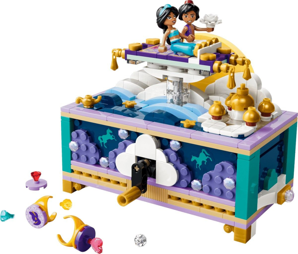 Lego disney princess cutia cu bijuterii a lui jasmine 43295 varsta 6 ani -12 ani [4]