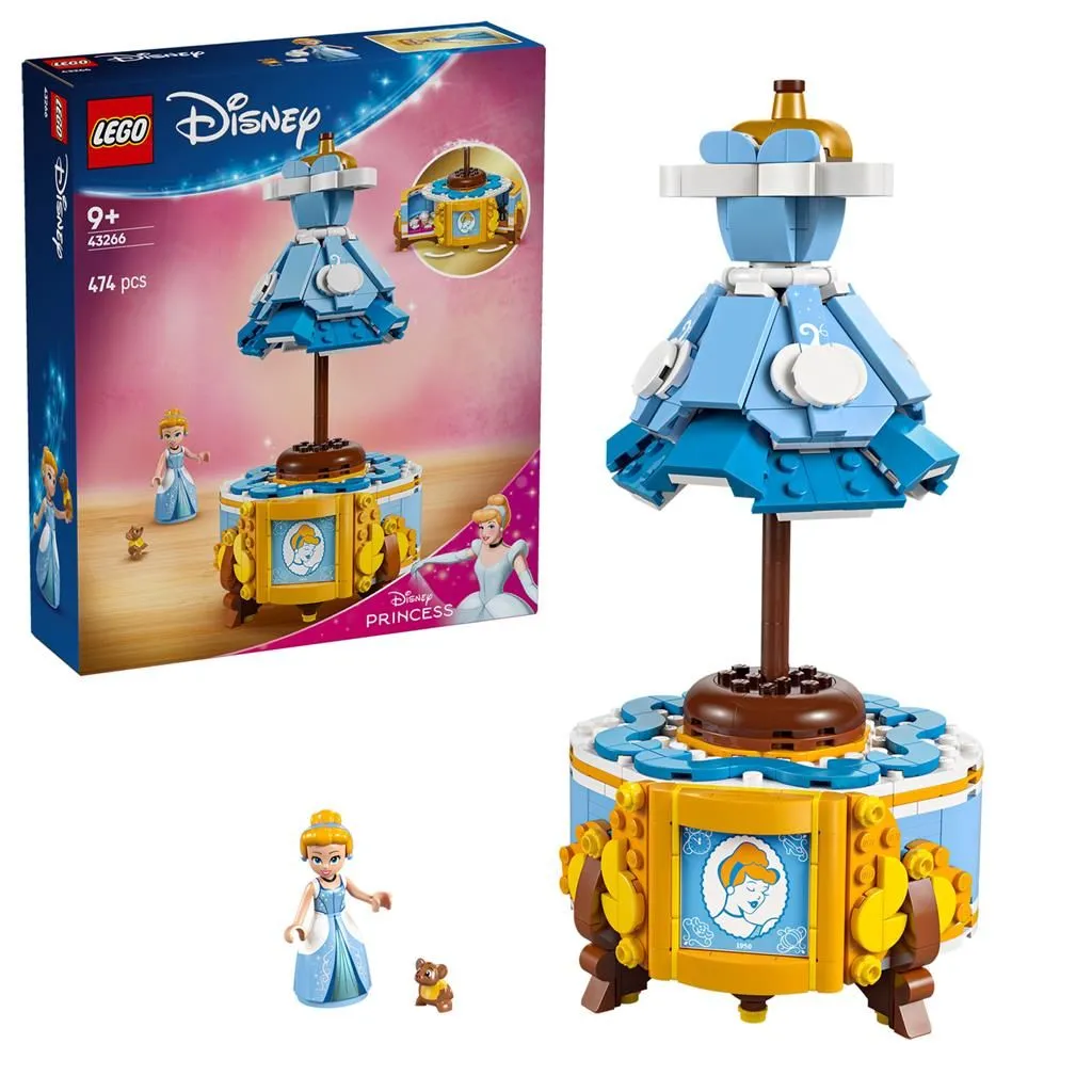 Lego disney princess rochia cenuresei 43266, varsta de la 9 ani la +15 ani [7]