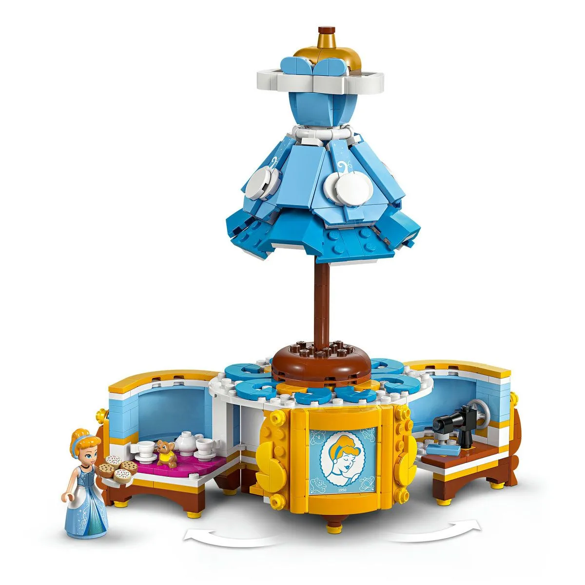 Lego disney princess rochia cenuresei 43266, varsta de la 9 ani la +15 ani [4]