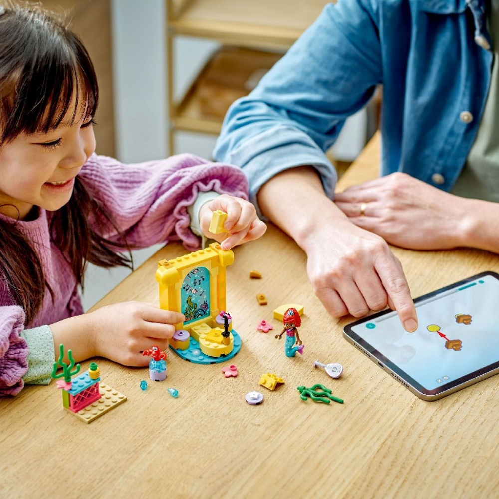 Lego disney princess scena muzicala a lui ariel 43235, varsta de la 4 ani la 7 ani [4]