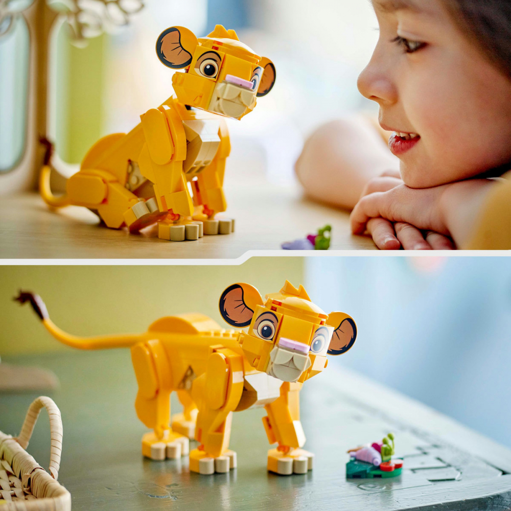LEGO Disney Puiul Simba, Regele Leu, varsta de la 6 ani la 9 ani [10]