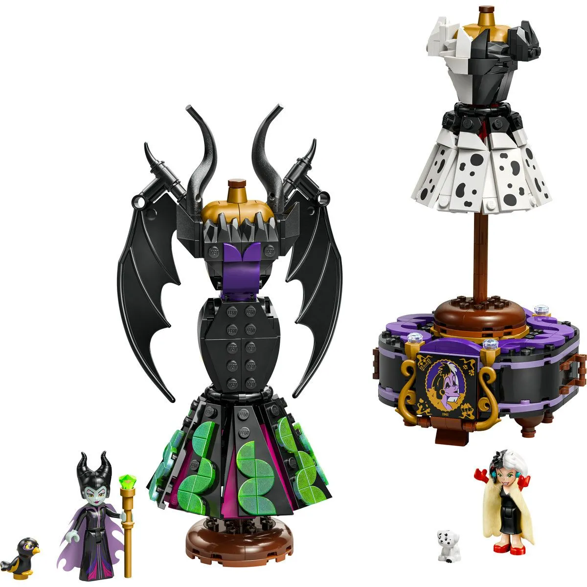 Lego disney rochiile lui maleficent si cruella de vil 43262, varsta de la 9 ani la +15 ani [2]