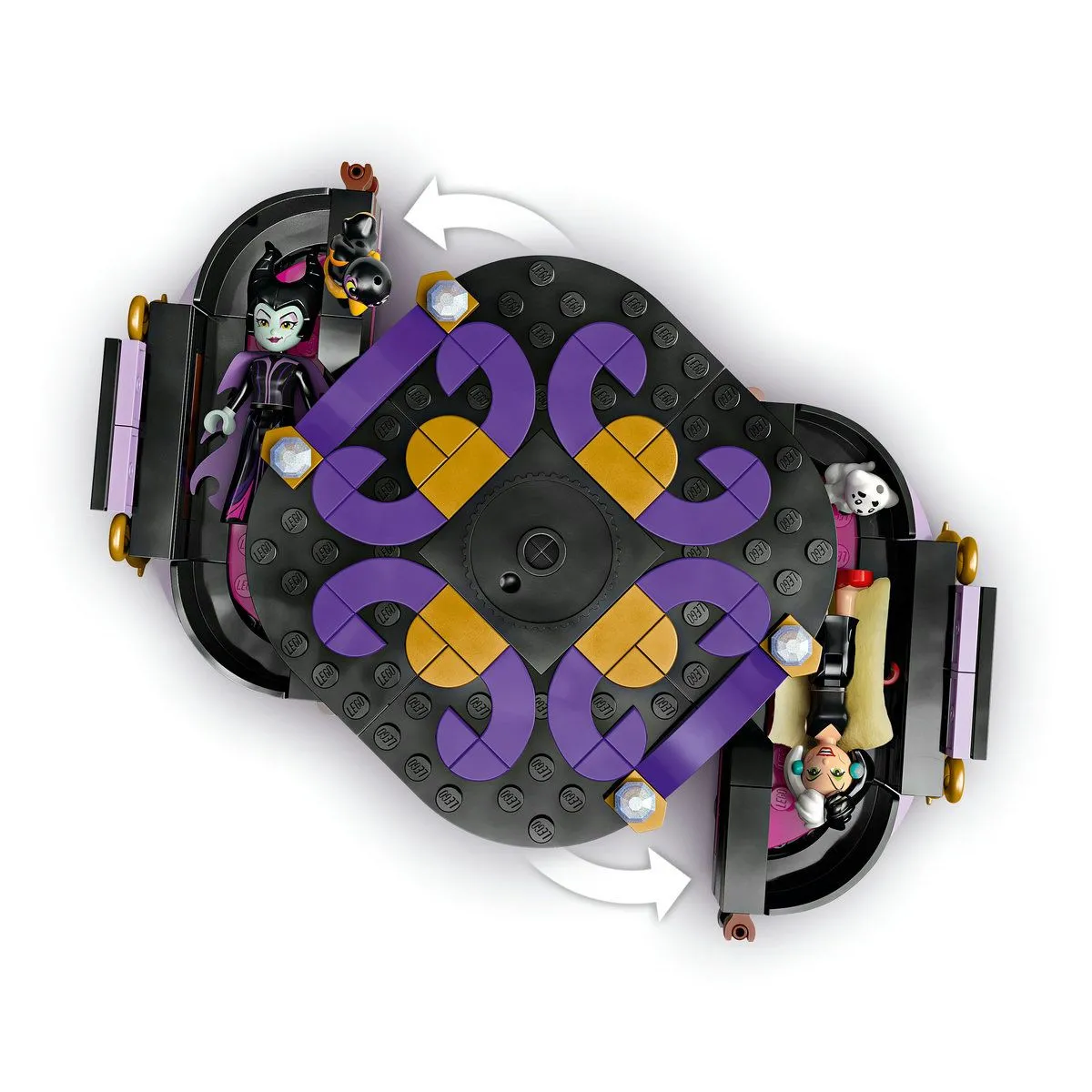 Lego disney rochiile lui maleficent si cruella de vil 43262, varsta de la 9 ani la +15 ani [4]