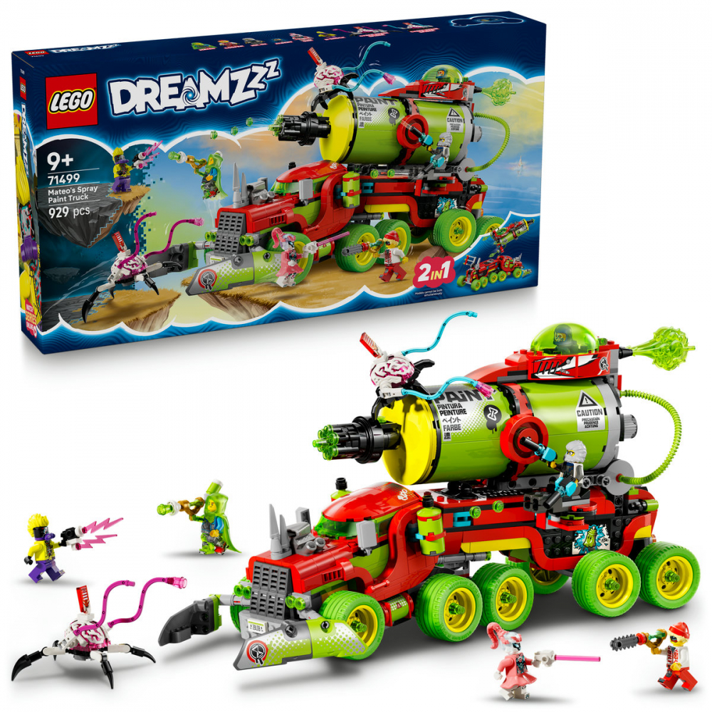  LEGO DREAMZzz Camionul de vopsea spray al lui Mateo pentru copii cu varsta de 9 + ani [1]