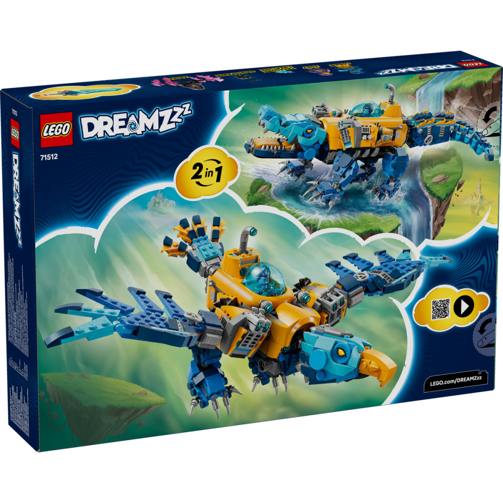  LEGO DREAMZzz  Submarin crocodil copii cu varsta 8 + ani [3]