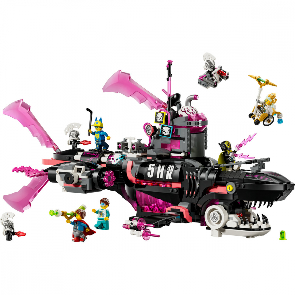  LEGO DREAMZzz Submarin-rechin de coşmar pentru copii cu varsta de 9 + ani [9]