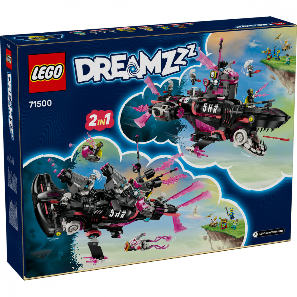  LEGO DREAMZzz Submarin-rechin de coşmar pentru copii cu varsta de 9 + ani [3]