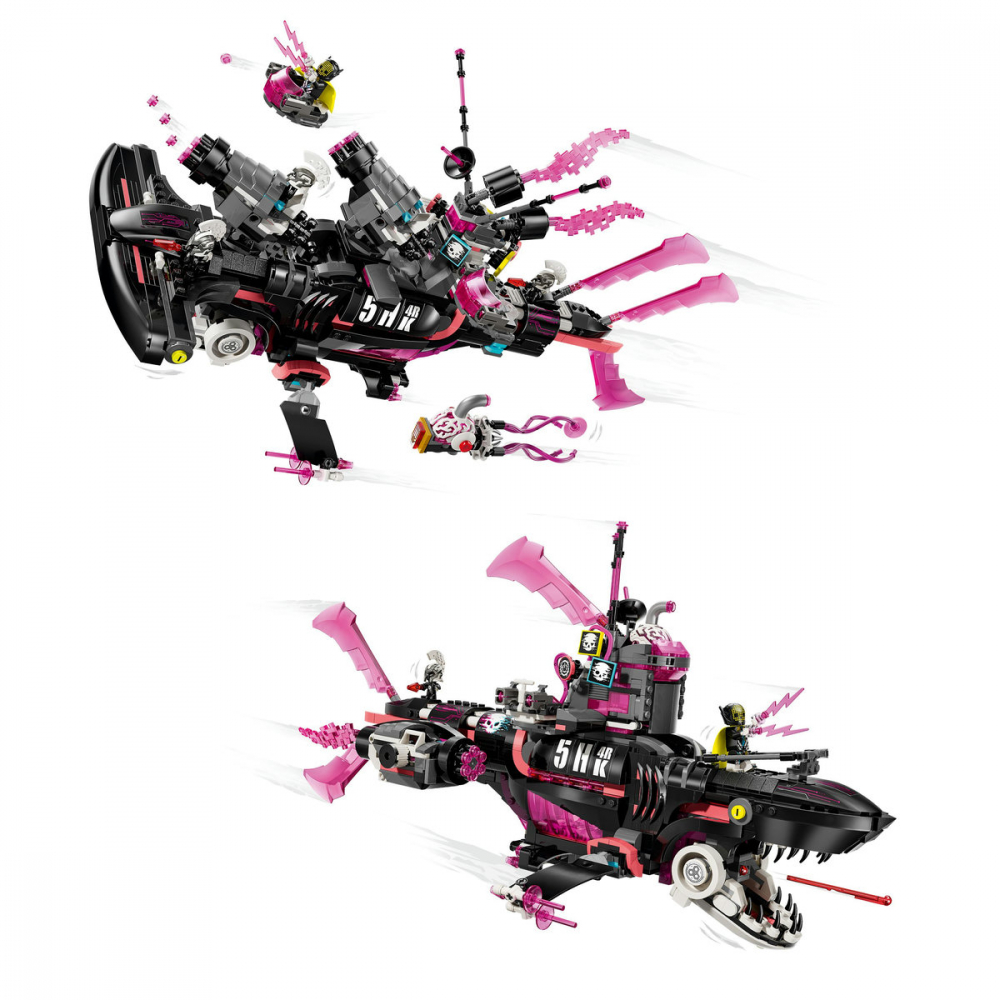  LEGO DREAMZzz Submarin-rechin de coşmar pentru copii cu varsta de 9 + ani [4]