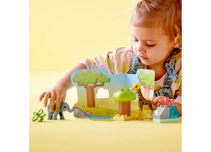 LEGO Duplo: Animale salbatice din Africa 10971, 2 ani+, 10 piese, varsta de la 2 ani la 4 ani [4]