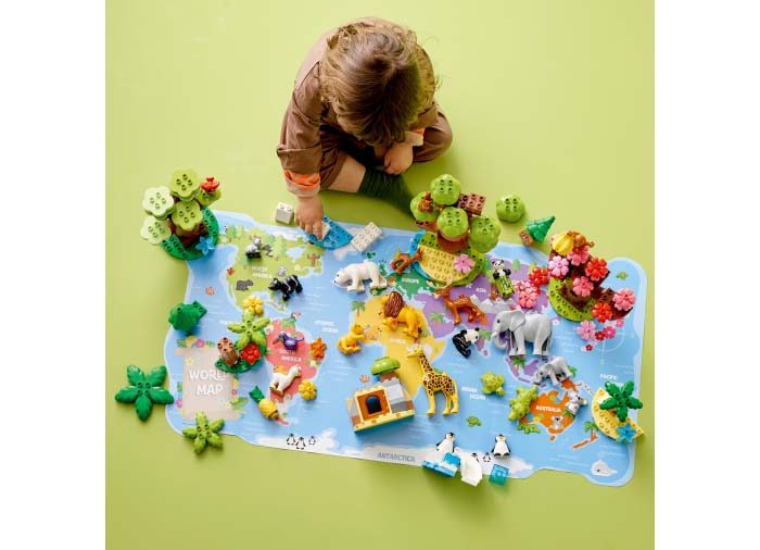 Lego duplo Animale din intreaga lume, varsta de la 2 ani la 4 ani [7]