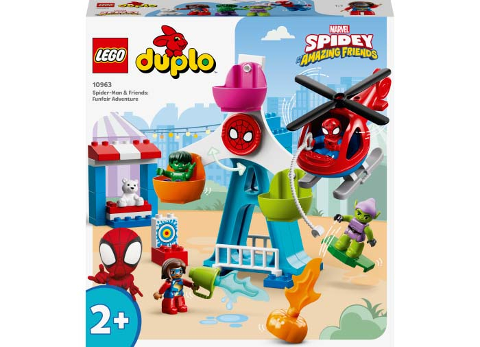 LEGO DUPLO Marvel - Omul Paianjen si amicii: aventura in Parcul de distractii 10963, 41 piese, varsta de la 2 ani la 4 ani [2]