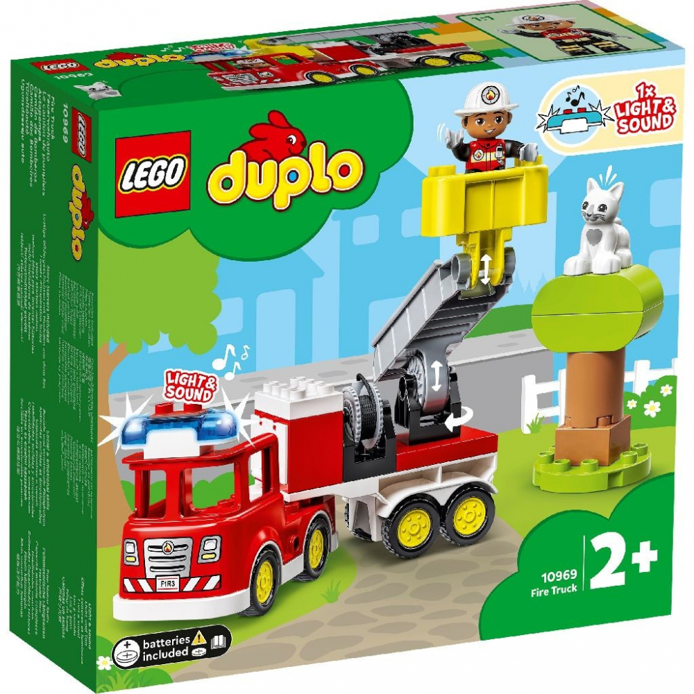 Lego duplo camion de pompieri 10969, varsta de la 2 ani la 4 ani [1]