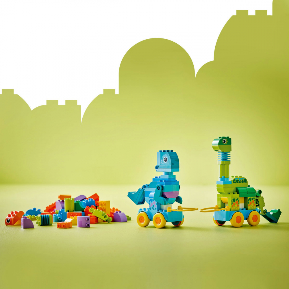  LEGO DUPLO Dinozauri pe roţi 3 în 1 pentru copii cu varsta de 3 + ani [5]
