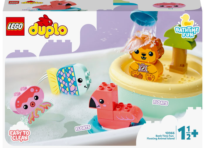 Lego duplo Insula Plutitoare cu Animale, varsta de la 2 ani la 4 ani [2]