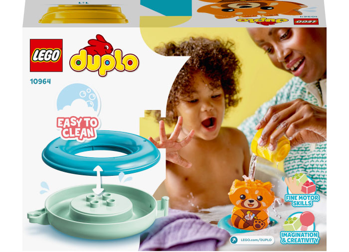 Lego duplo Panda Rosu Plutitor, varsta de la 2 ani la 4 ani [3]