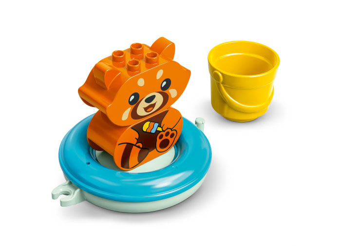 Lego duplo Panda Rosu Plutitor, varsta de la 2 ani la 4 ani [7]