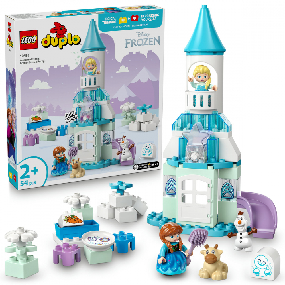  LEGO DUPLO Petrecerea de la castelul Elsei din Regatul de gheata pentru copii cu varsta de 2 + ani [1]