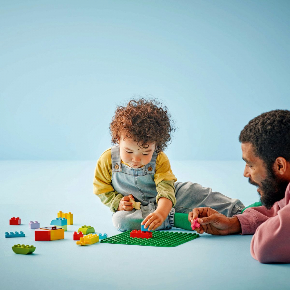 Lego duplo placa de constructie verde 10460, varsta de la 2 ani la 4 ani [3]