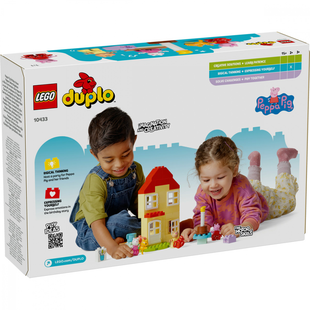 LEGO DUPLO Purcelusa Peppa si casa aniversara, varsta de la 2 ani la 4 ani [3]
