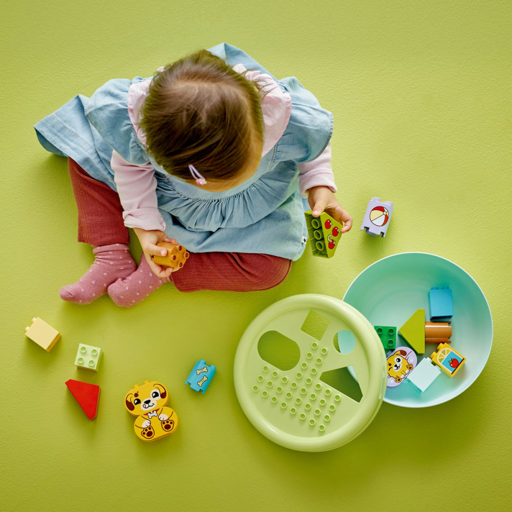 Lego duplo sortator de forme casa pentru catei 10441, copii varsta 1 an pana la 4 ani [4]