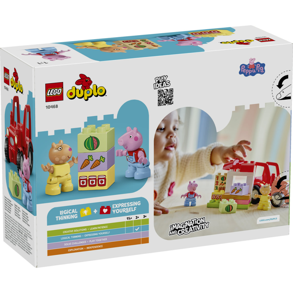  LEGO DUPLO  Tractor și piață varsta  2 + ani [3]