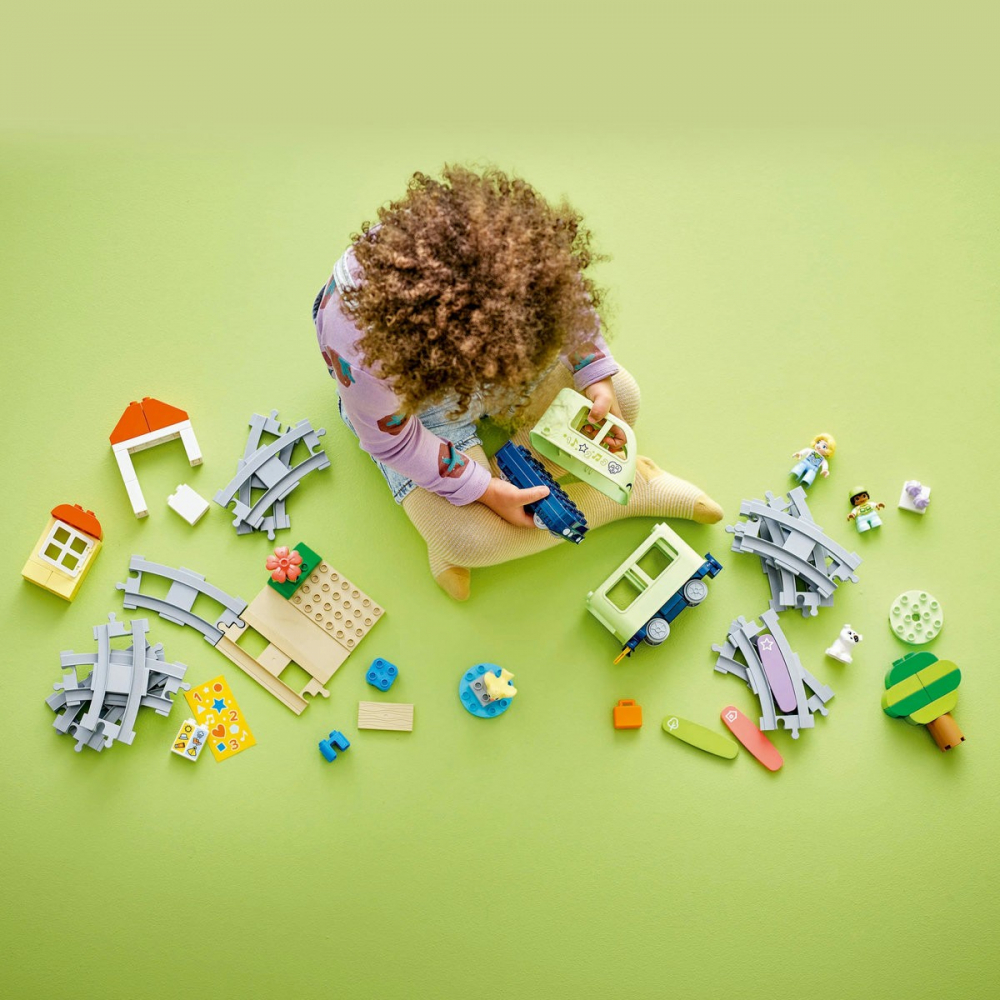 Lego duplo tren de aventura interactiv 10427, varsta de la 2 ani la 4 ani [4]