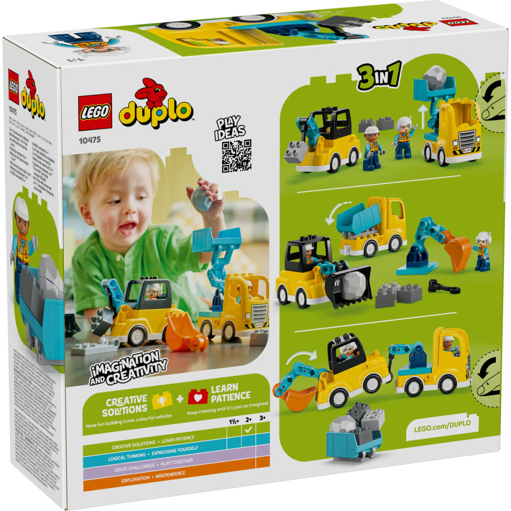  LEGO DUPLO  Vehicule de construcții 3 în 1 copii cu varsta 2 + ani [3]