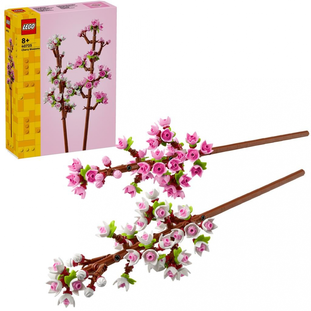 Lego flowers flori de cires 40725, varsta de la 8 ani la 12 ani [4]