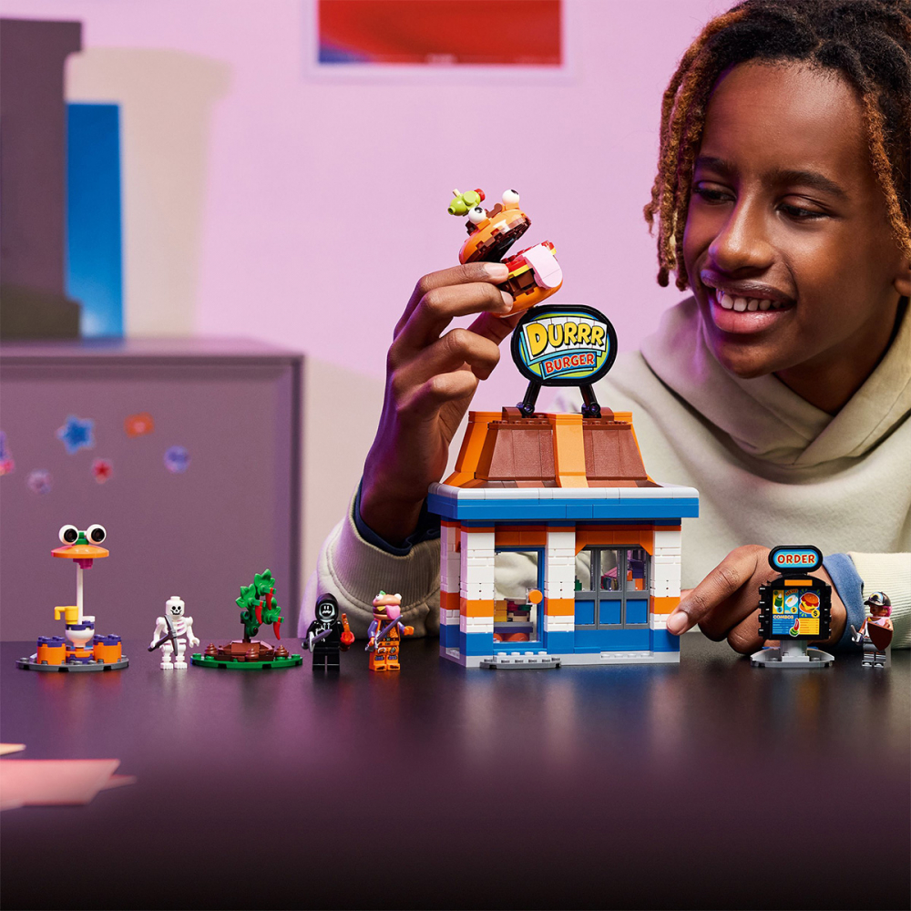  LEGO FORTNITE Restaurantul Durrr Burger pentru copii cu varsta de 10 + ani [4]