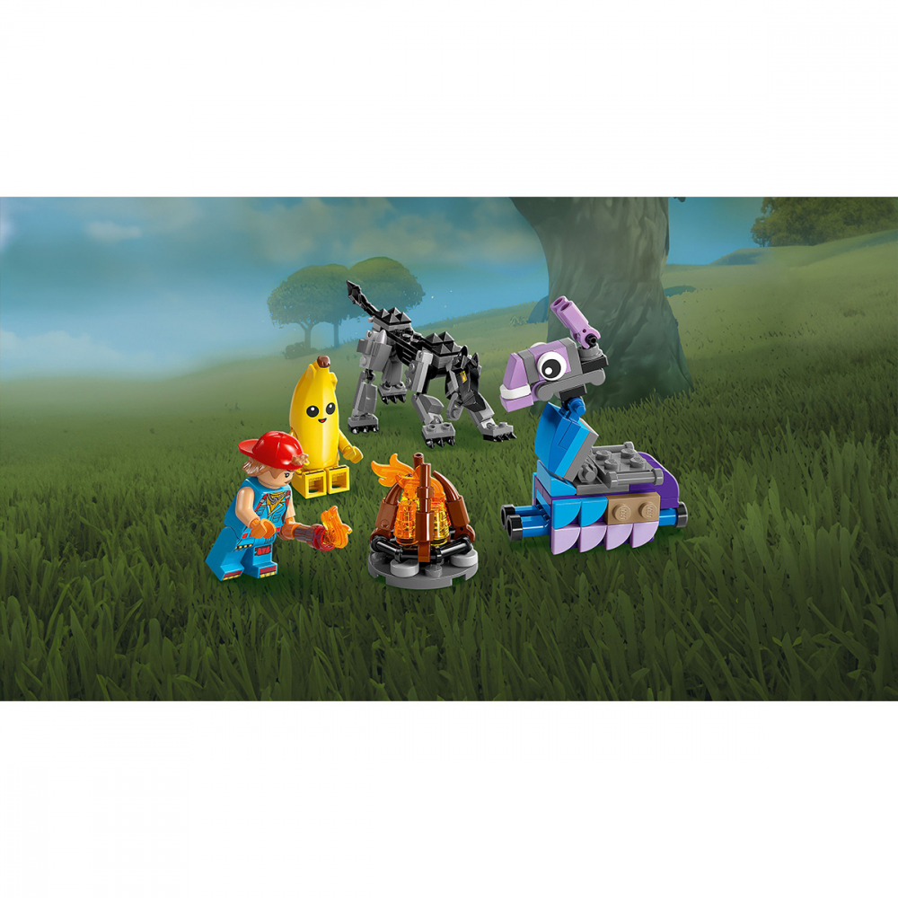  LEGO FORTNITE Tabara lui Peely si Sparkplug pentru copii cu varsta de 7 + ani [8]