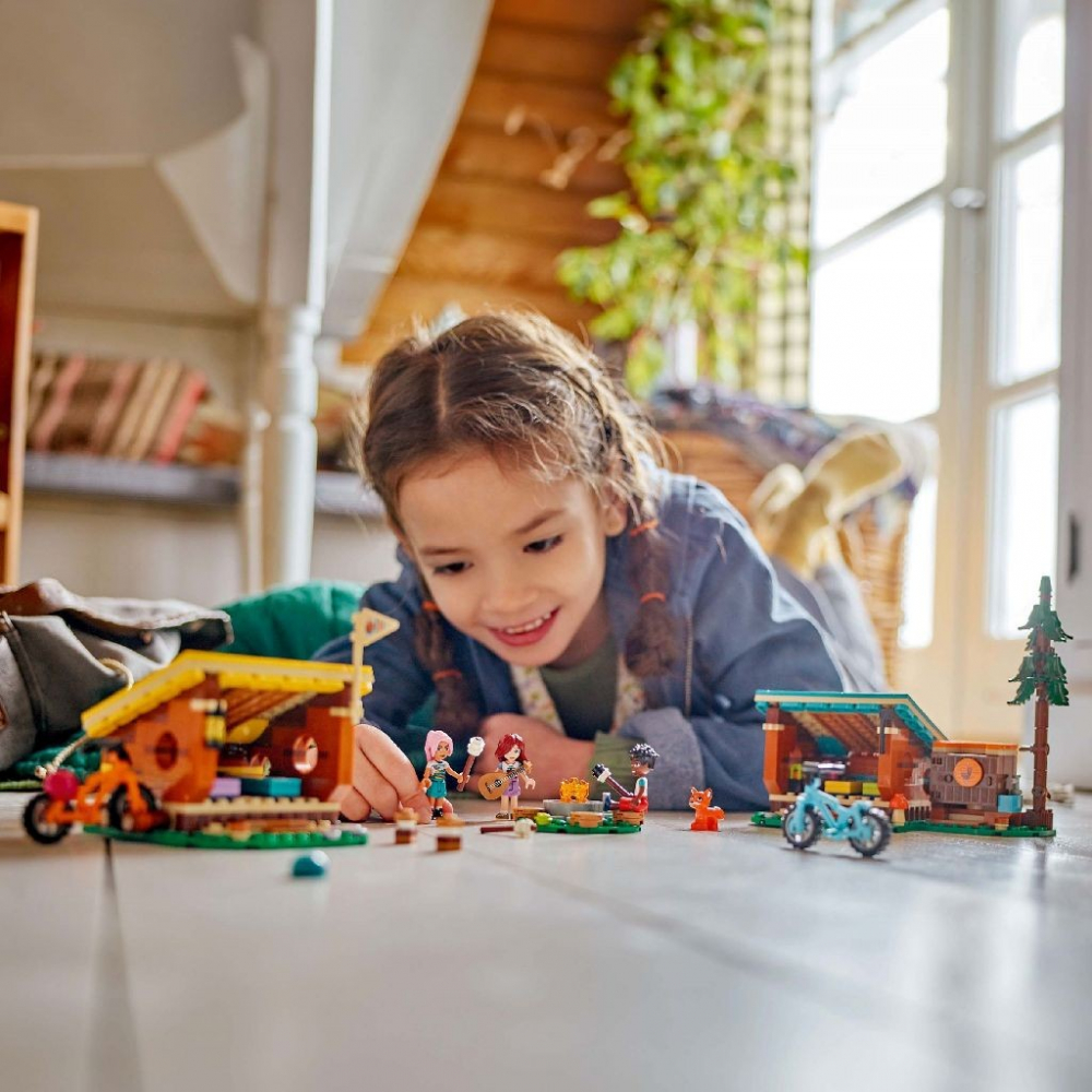 Lego friends cabane confortabile in tabara de aventuri 42624, varsta de la 7 ani la 10 ani [3]