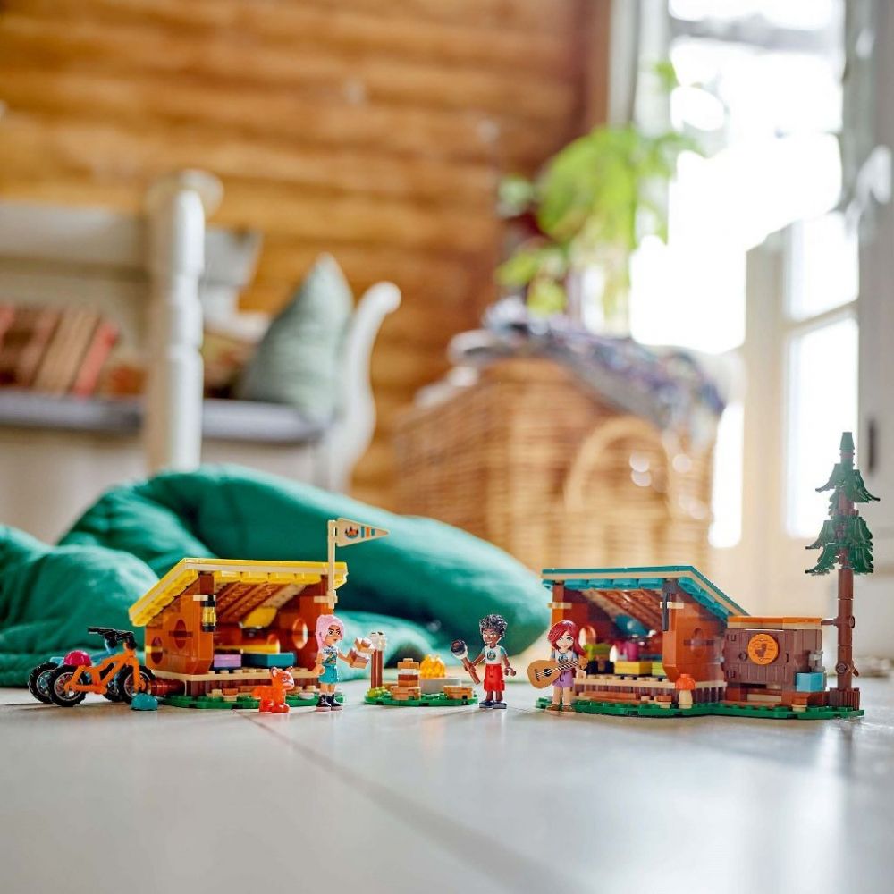 Lego friends cabane confortabile in tabara de aventuri 42624, varsta de la 7 ani la 10 ani [5]