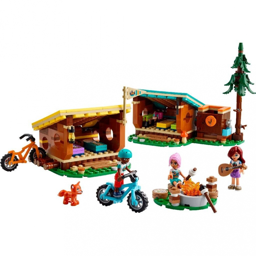 Lego friends cabane confortabile in tabara de aventuri 42624, varsta de la 7 ani la 10 ani [2]