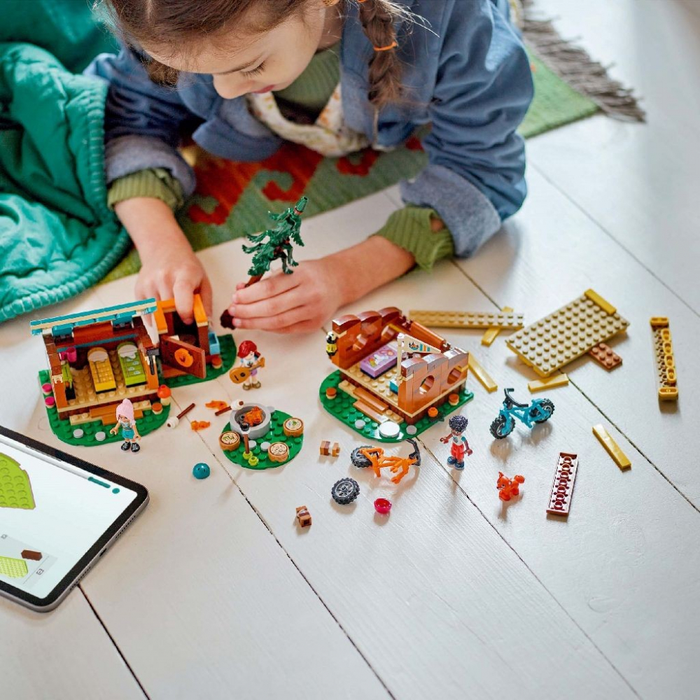 Lego friends cabane confortabile in tabara de aventuri 42624, varsta de la 7 ani la 10 ani [4]