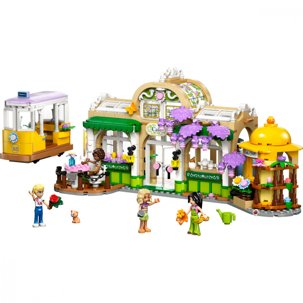  LEGO Friends Cafenea cu multe plante şi florărie pentru copii cu varsta de 9 + ani [9]