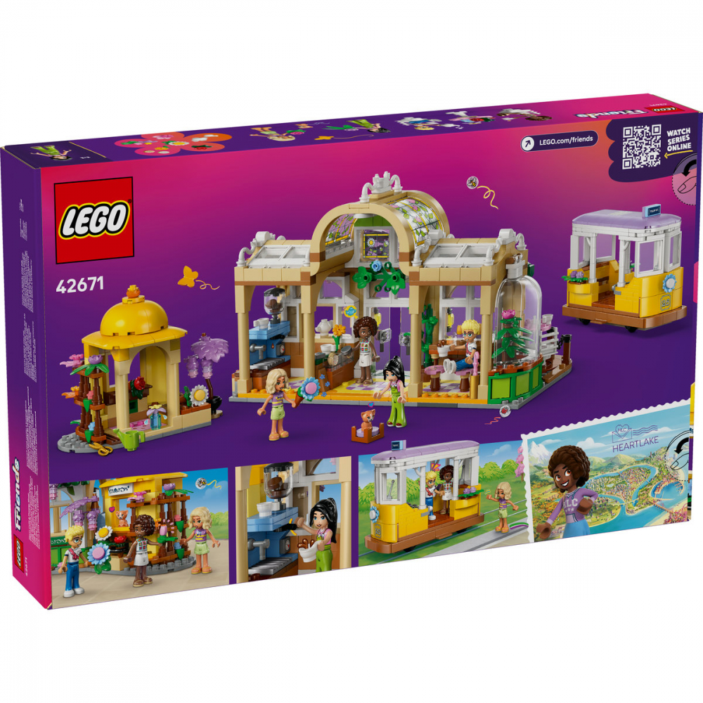  LEGO Friends Cafenea cu multe plante şi florărie pentru copii cu varsta de 9 + ani [3]