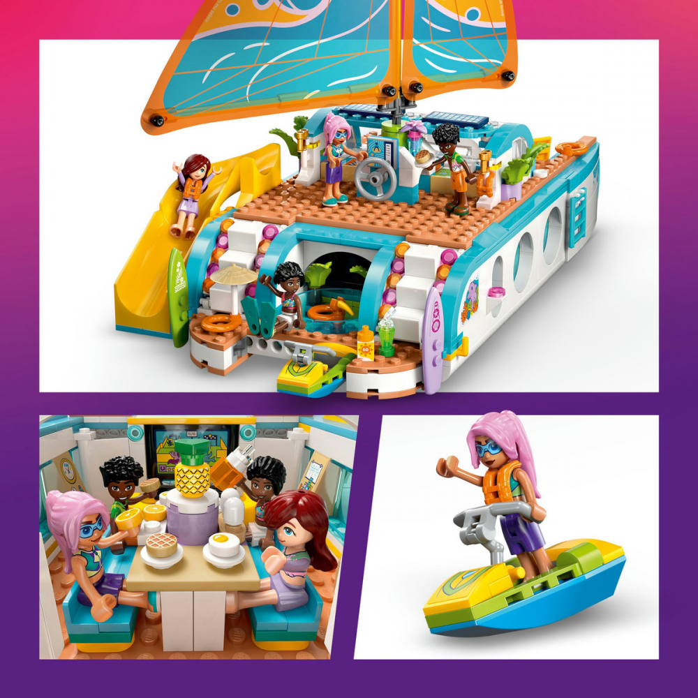  LEGO Friends Călătoria aventuroasă cu barca pentru copii cu varsta de 8 + ani [5]