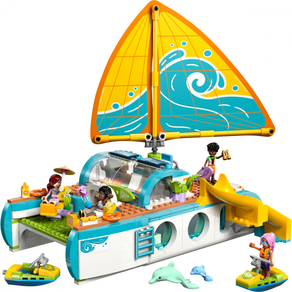  LEGO Friends Călătoria aventuroasă cu barca pentru copii cu varsta de 8 + ani [9]