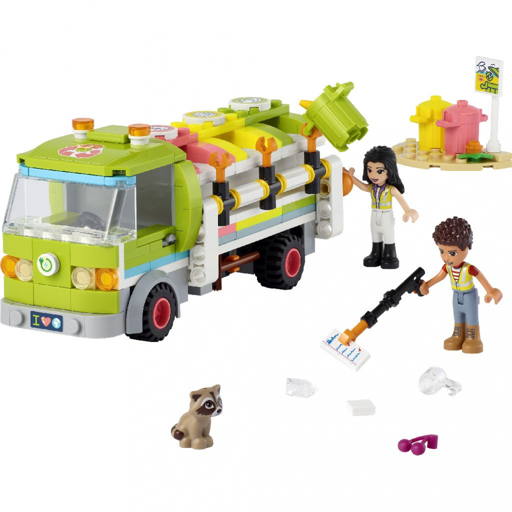 Lego friends camion de reciclare 41712, varsta de la 6 ani la 12 ani [2]