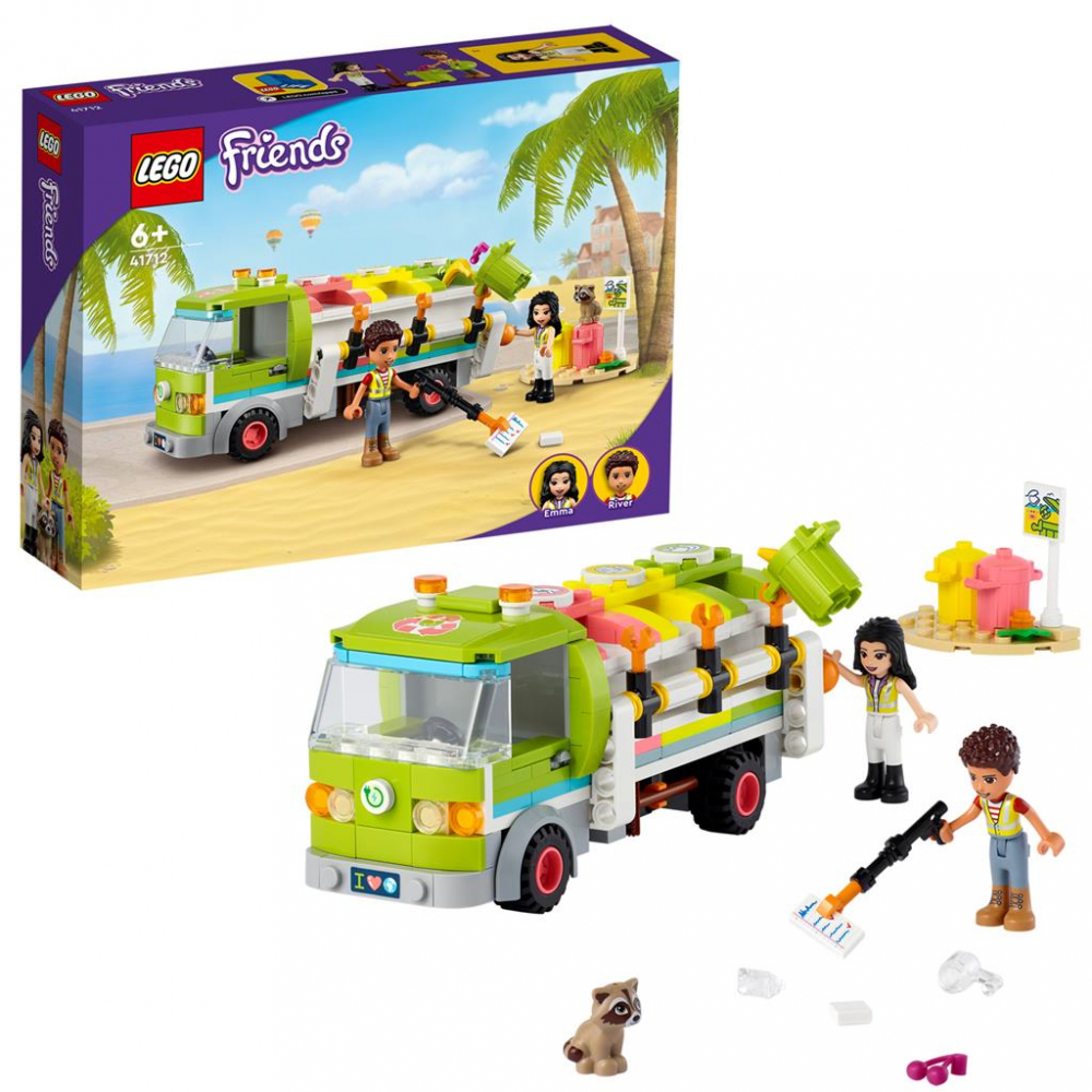 Lego friends camion de reciclare 41712, varsta de la 6 ani la 12 ani [6]