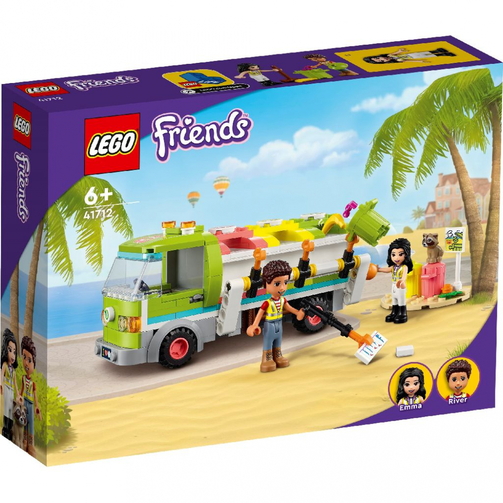 Lego friends camion de reciclare 41712, varsta de la 6 ani la 12 ani [1]