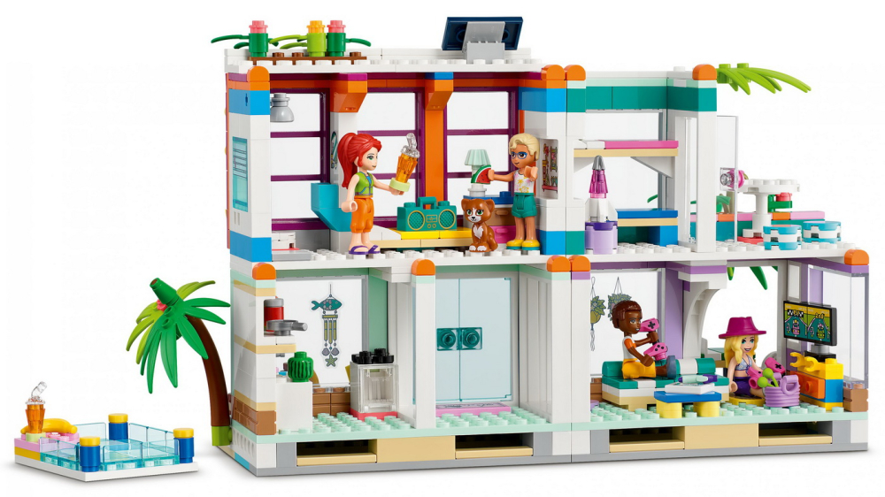 Lego friends casa de vacanta de pe plaja 41709 [4]