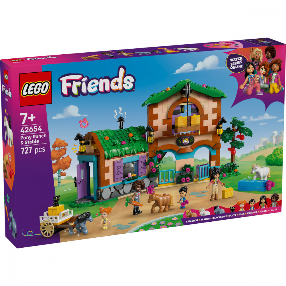  LEGO Friends Fermă şi grajd pentru ponei pentru copii cu varsta de 7 + ani [2]