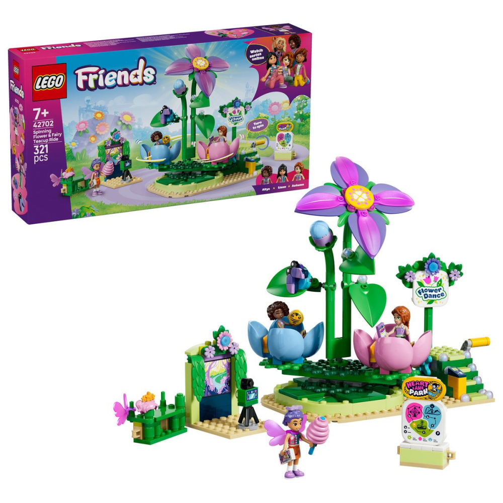Lego friends floare rotitoare si ceasca pentru zane 42702 varsta 7 ani -12 ani [3]