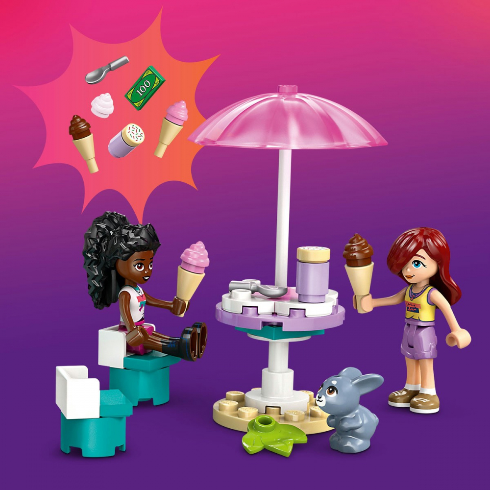 Lego friends furgoneta de inghetata in orasul heartlake 42644, varsta de la 4 ani la 6 ani [6]