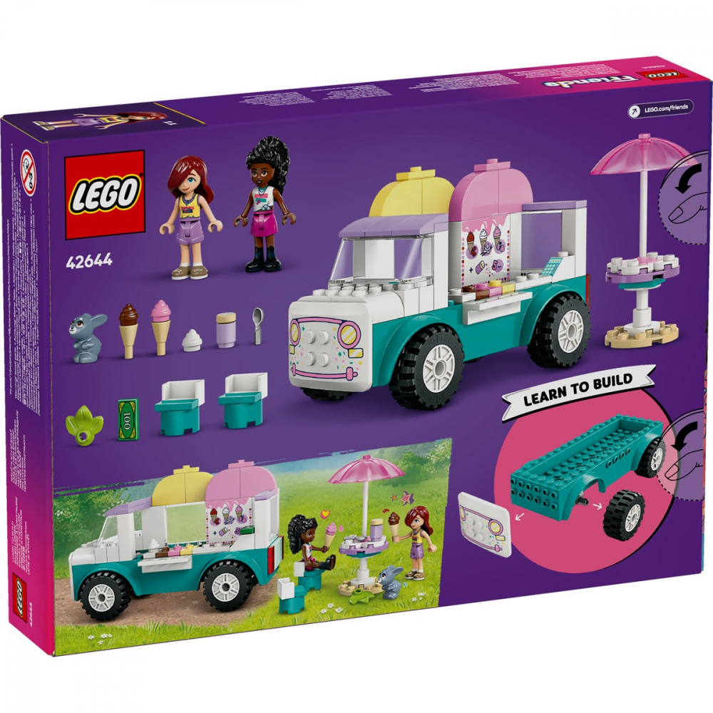 Lego friends furgoneta de inghetata in orasul heartlake 42644, varsta de la 4 ani la 6 ani [8]