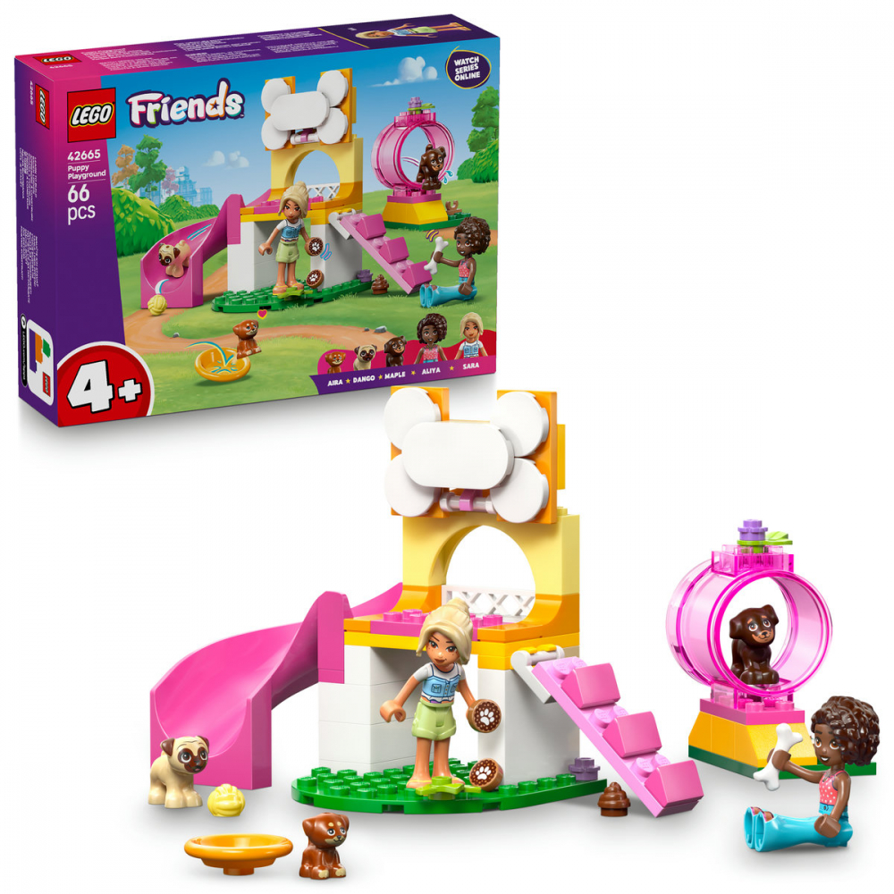  LEGO Friends Loc de joacă pentru căţeluşi pentru copii cu varsta de 4 + ani [1]